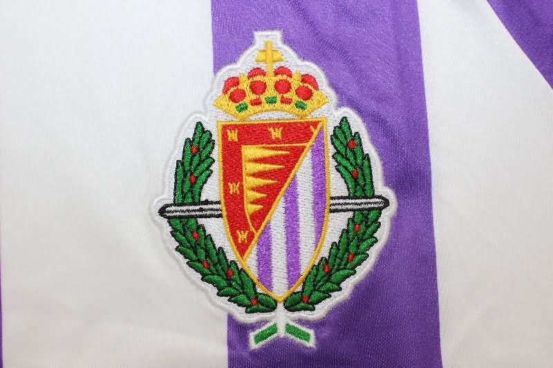 Thailand Quality(AAA) 1983/84 Valladolid Home Retro Soccer Jersey