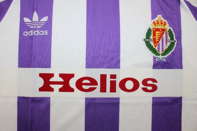 Thailand Quality(AAA) 1983/84 Valladolid Home Retro Soccer Jersey