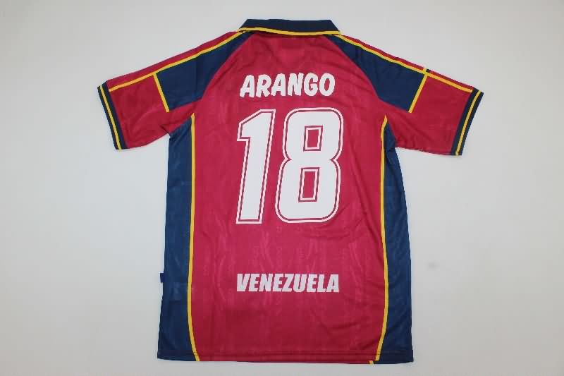 Thailand Quality(AAA) 2000 Venezuela Home Retro Soccer Jersey