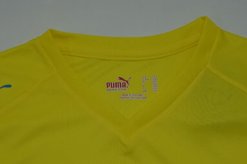 Thailand Quality(AAA) 2008/09 Villarreal Home Retro Soccer Jersey