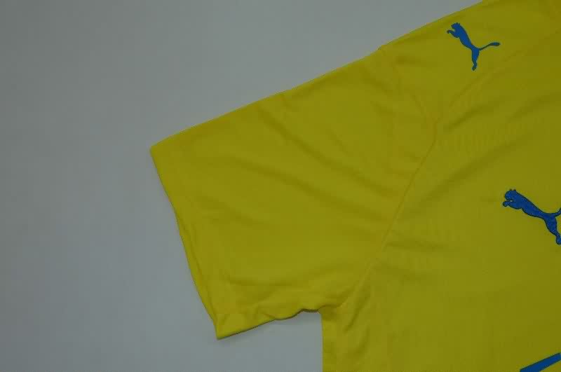Thailand Quality(AAA) 2008/09 Villarreal Home Retro Soccer Jersey