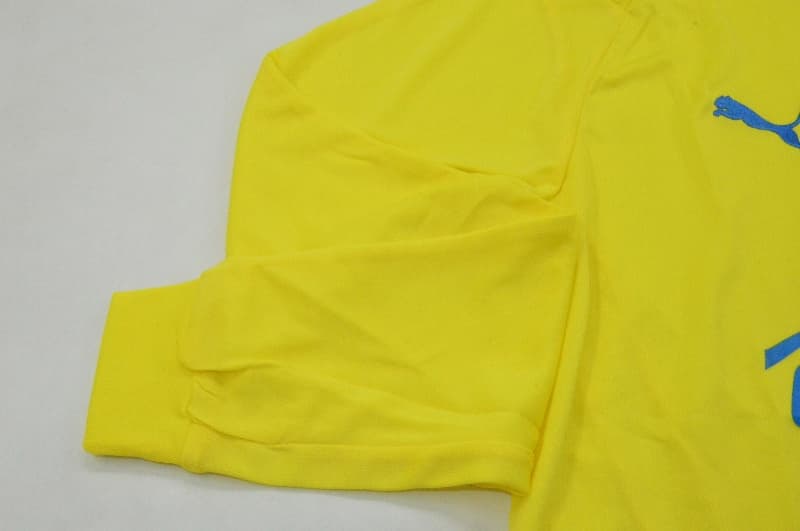 Thailand Quality(AAA) 2008/09 Villarreal Home Long Sleeve Retro Soccer Jersey
