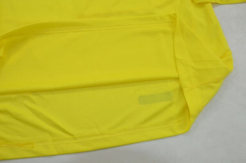 Thailand Quality(AAA) 2008/09 Villarreal Home Long Sleeve Retro Soccer Jersey