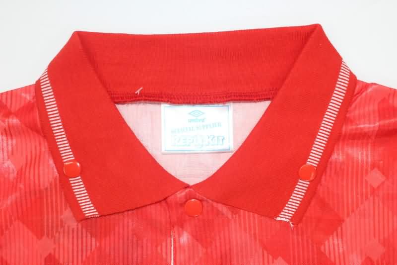 Thailand Quality(AAA) 1990 Wales Home Retro Soccer Jersey