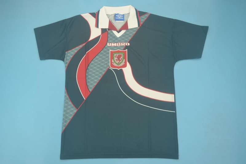 Thailand Quality(AAA) 1995/96 Wales Away Retro Soccer Jersey