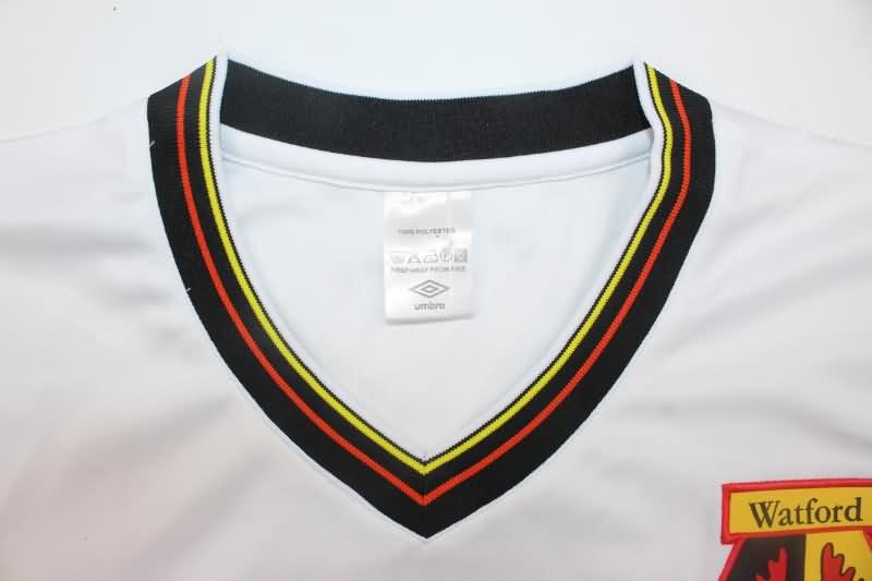 Thailand Quality(AAA) 1985/88 Watford Away Retro Soccer Jersey