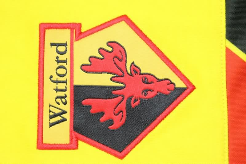 Thailand Quality(AAA) 1985/88 Watford Home Retro Soccer Jersey