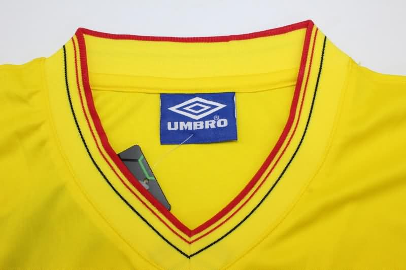 Thailand Quality(AAA) 1985/88 Watford Home Retro Soccer Jersey