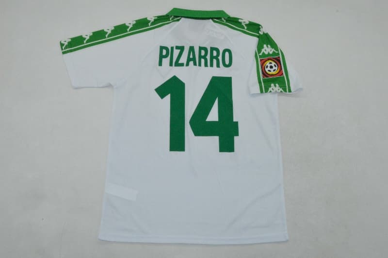 Thailand Quality(AAA) 2001/02 Werder Bremen Away Retro Soccer Jersey