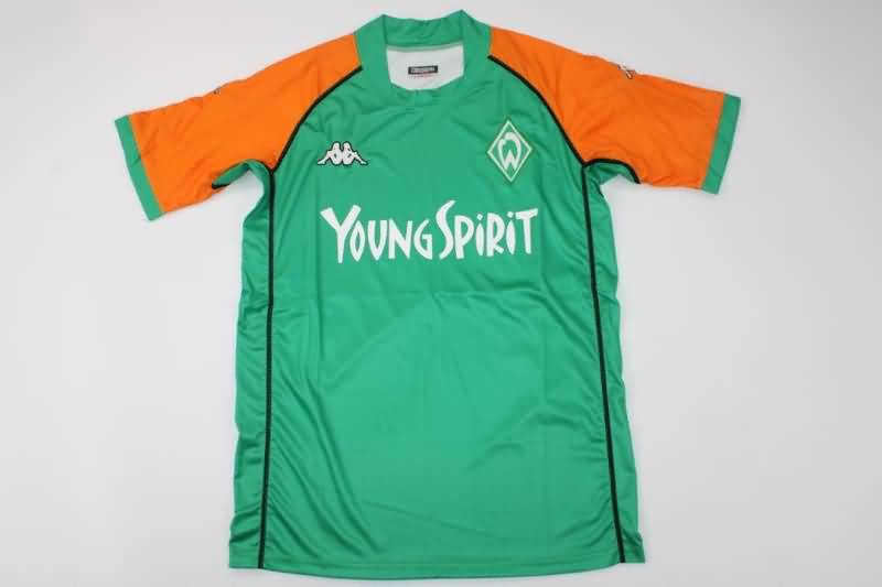Thailand Quality(AAA) 2003/04 Werder Bremen Home Retro Soccer Jersey