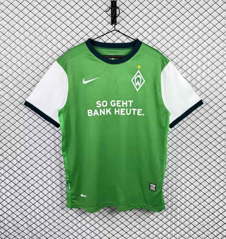 Thailand Quality(AAA) 2009/10 Werder Bremen Home Retro Soccer Jersey Thailand Quality(AAA) 2009/10 Werder Bremen Home Retro Soccer Jersey