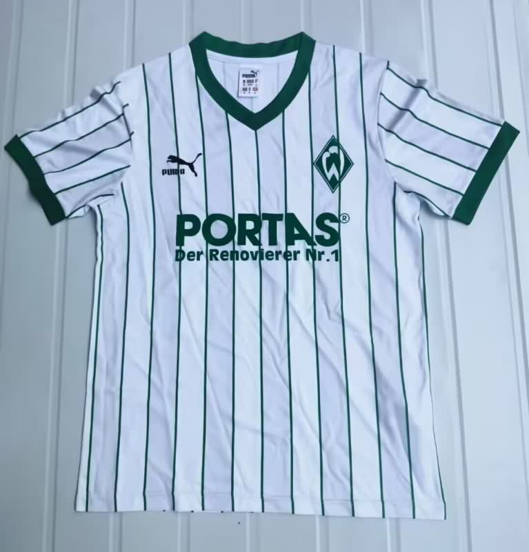 Thailand Quality(AAA) 1987/88 Werder Bremen Home Retro Soccer Jersey Thailand Quality(AAA) 1987/88 Werder Bremen Home Retro Soccer Jersey