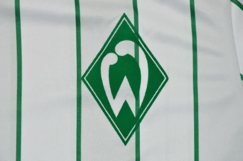 Thailand Quality(AAA) 1987/88 Werder Bremen Home Retro Soccer Jersey