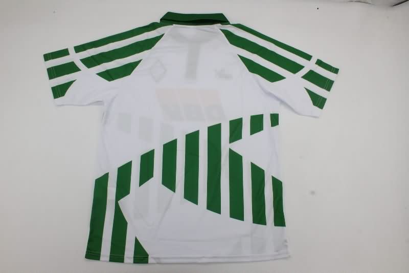 Thailand Quality(AAA) 1994/95 Werder Bremen Home Retro Soccer Jersey