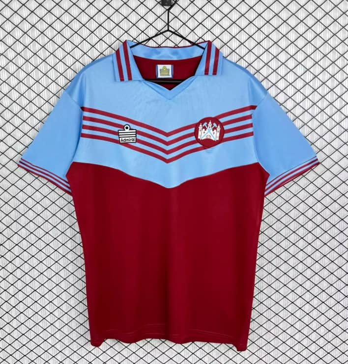 Thailand Quality(AAA) 1976/80 West Ham Home Retro Soccer Jersey