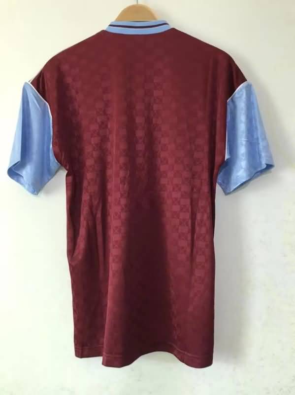 Thailand Quality(AAA) 1989/90 West Ham Home Retro Soccer Jersey