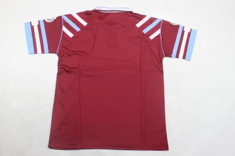 Thailand Quality(AAA) 1991/92 West Ham Home Retro Soccer Jersey