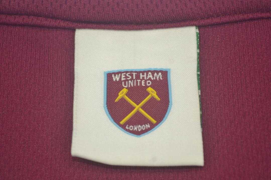 Thailand Quality(AAA) 1999/01 West Ham Home Retro Soccer Jersey