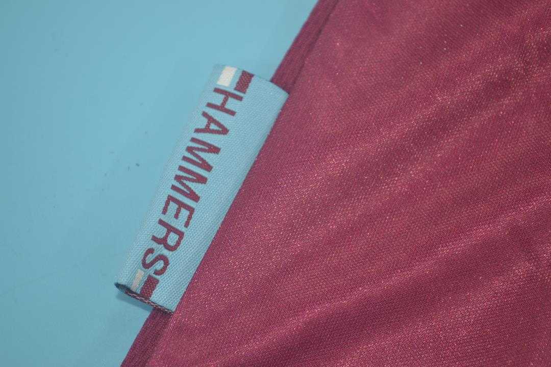 Thailand Quality(AAA) 1999/01 West Ham Home Retro Soccer Jersey