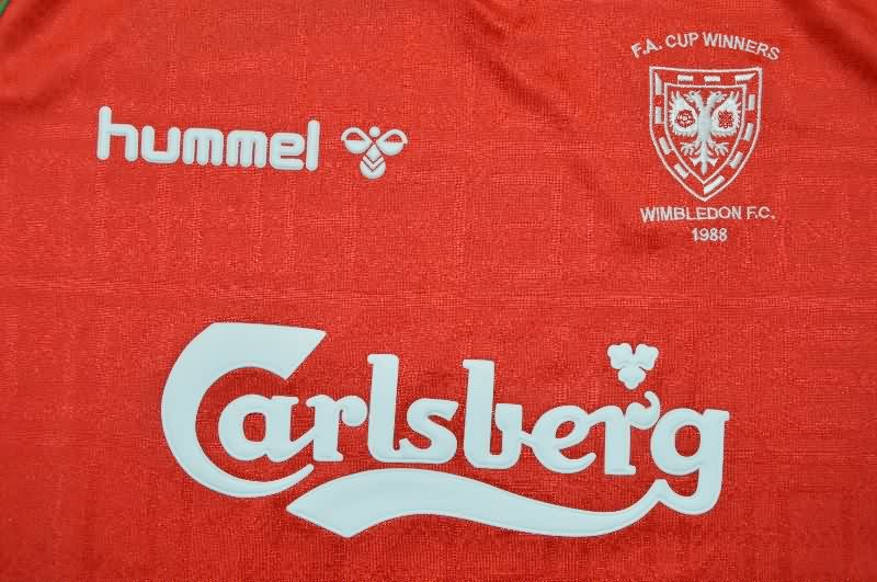 Thailand Quality(AAA) 1988/89 Wimbledon Away Retro Soccer Jersey