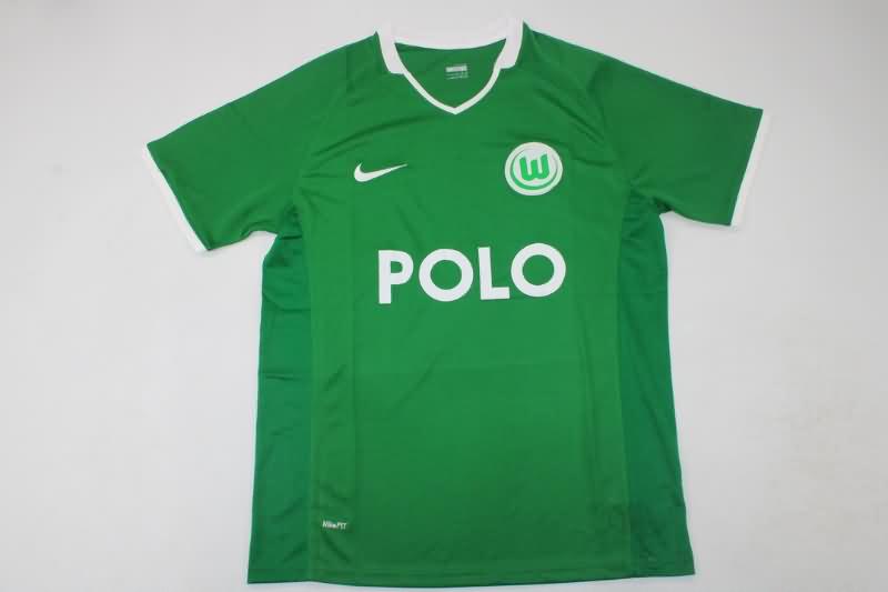 Thailand Quality(AAA) 2008/09 Wolfsburg Home Retro Soccer Jersey