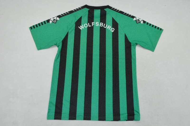 Thailand Quality(AAA) 1994/95 Wolfsburg Away Retro Soccer Jersey