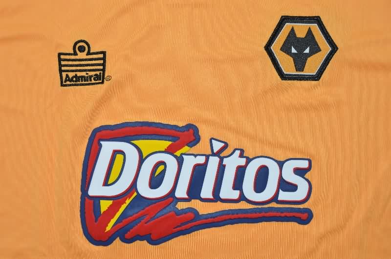 Thailand Quality(AAA) 2002/04 Wolves Home Retro Soccer Jersey