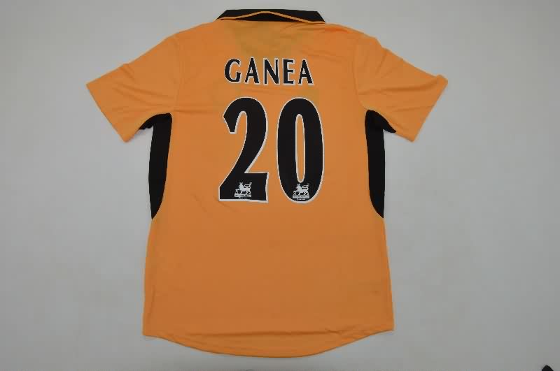 Thailand Quality(AAA) 2002/04 Wolves Home Retro Soccer Jersey