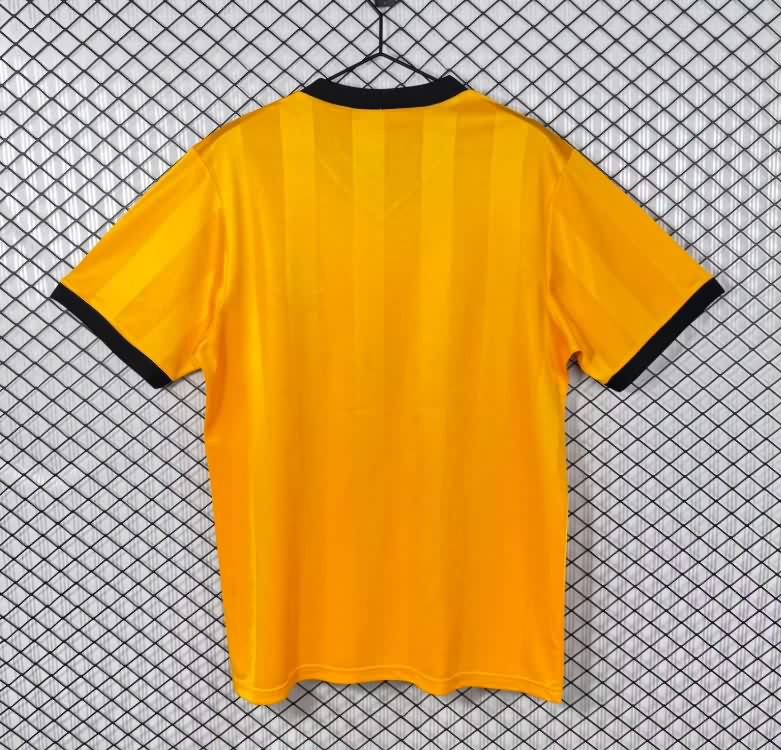 Thailand Quality(AAA) 1986/88 Wolves Home Retro Soccer Jersey