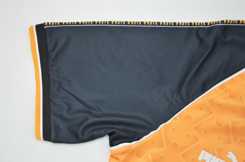 Thailand Quality(AAA) 1996/98 Wolves Home Retro Soccer Jersey