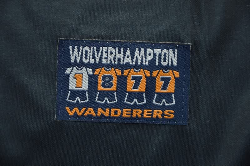Thailand Quality(AAA) 1996/98 Wolves Home Retro Soccer Jersey