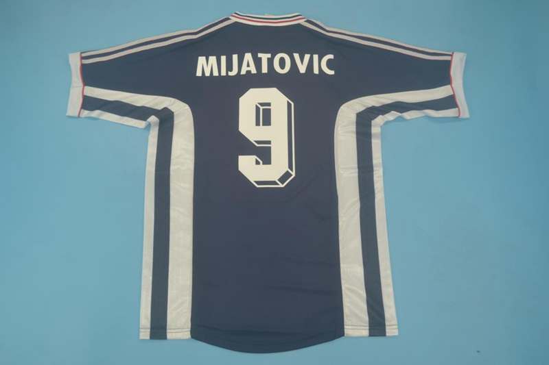 Thailand Quality(AAA) 1998 Yugoslavia Home Retro Soccer Jersey