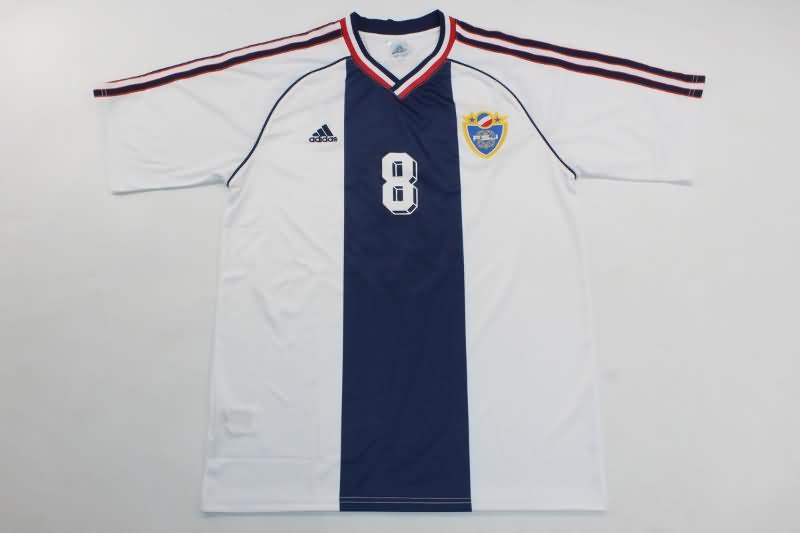 Thailand Quality(AAA) 1999 Yugoslavia Away Retro Soccer Jersey