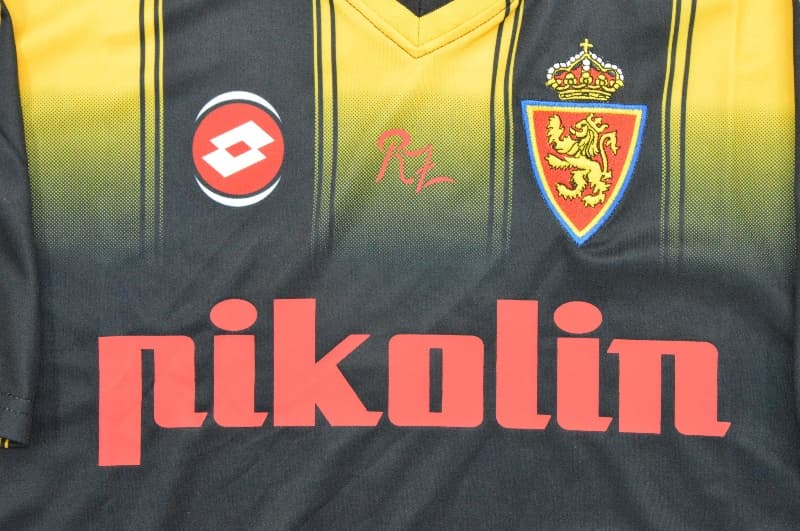 Thailand Quality(AAA) 2003/04 Zaragoza Away Retro Soccer Jersey