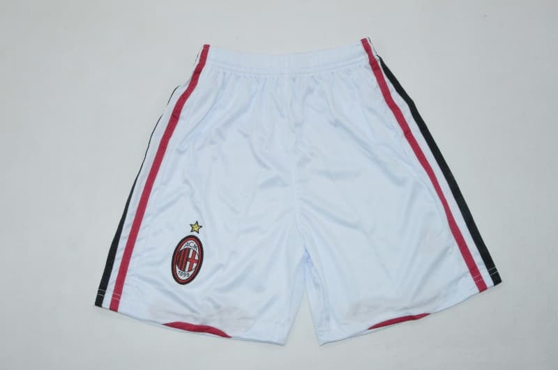 2009/10 AC Milan Away Kids Soccer Jersey And Shorts