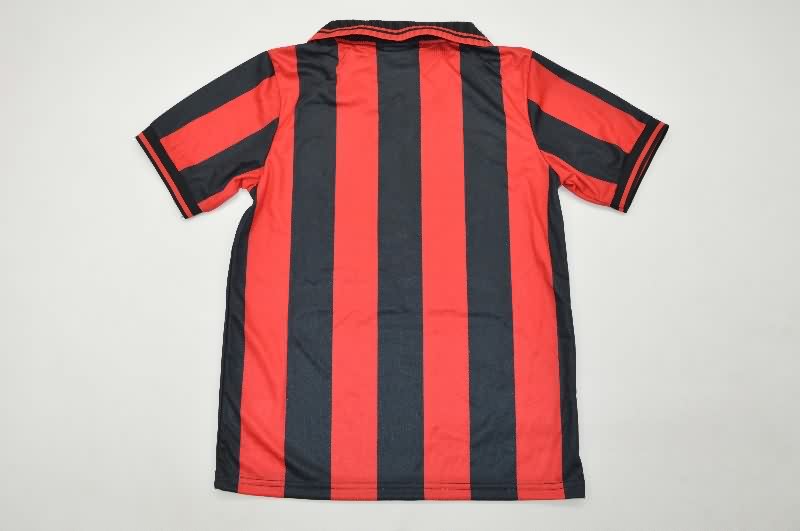 1997/98 AC Milan Home Kids Soccer Jersey And Shorts