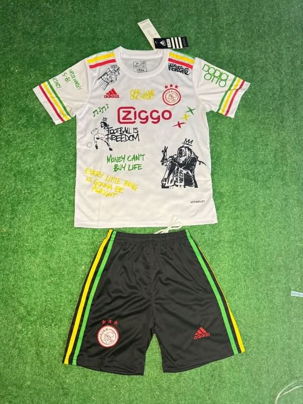 2021/22 Ajax Special Kids Soccer Jersey And Shorts