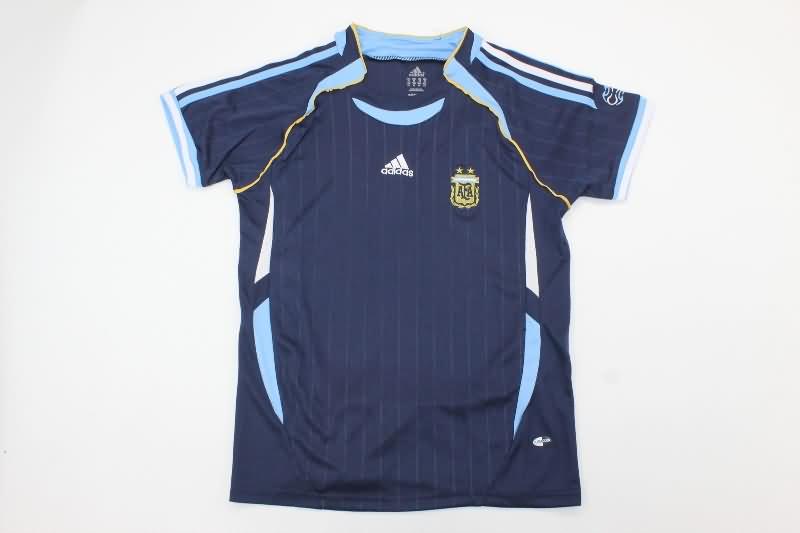 2006 Argentina Away Kids Soccer Jersey And Shorts