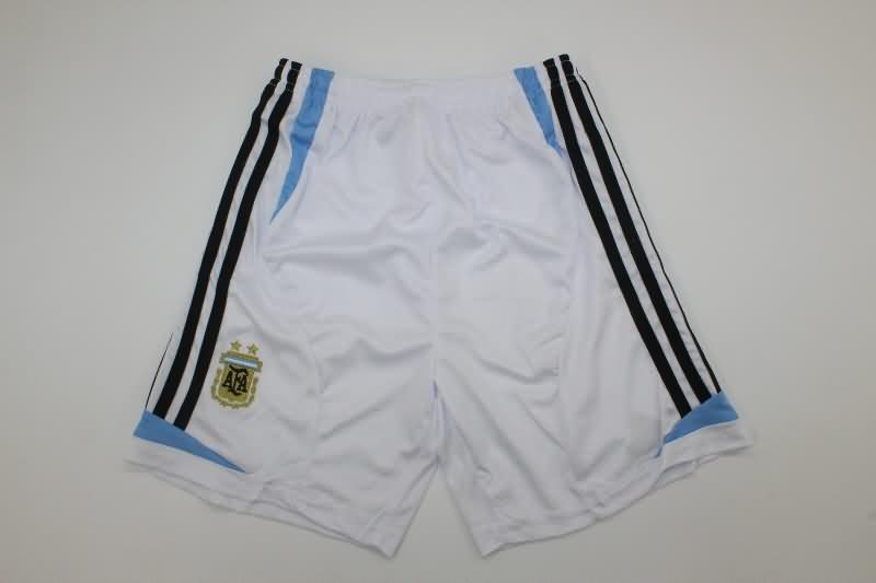 2006 Argentina Away Kids Soccer Jersey And Shorts