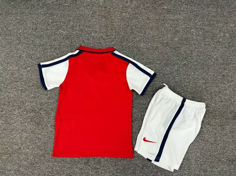 2000/02 Arsenal Home Kids Soccer Jersey And Shorts