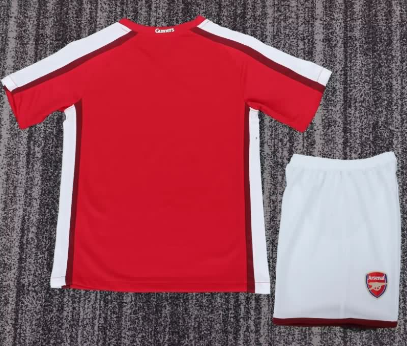 2008/10 Arsenal Home Kids Soccer Jersey And Shorts