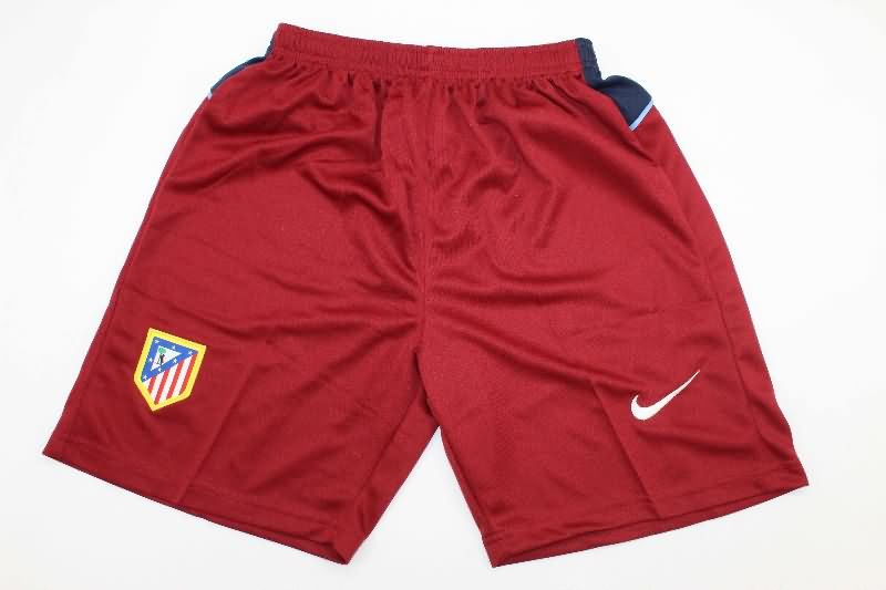 2004/05 Atletico Madrid Away Long Sleeve Kids Soccer Jersey And Shorts