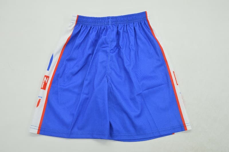 1996/97 Atletico Madrid Home Kids Soccer Jersey And Shorts