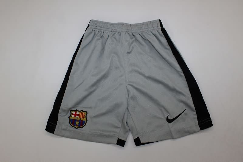 2003/04 Barcelona Away Kids Soccer Jersey And Shorts
