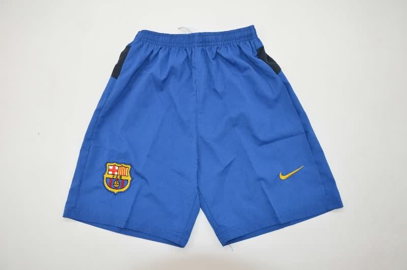 2003/04 Barcelona Home Kids Soccer Jersey And Shorts