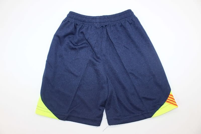 2005/06 Barcelona Away Kids Soccer Jersey And Shorts