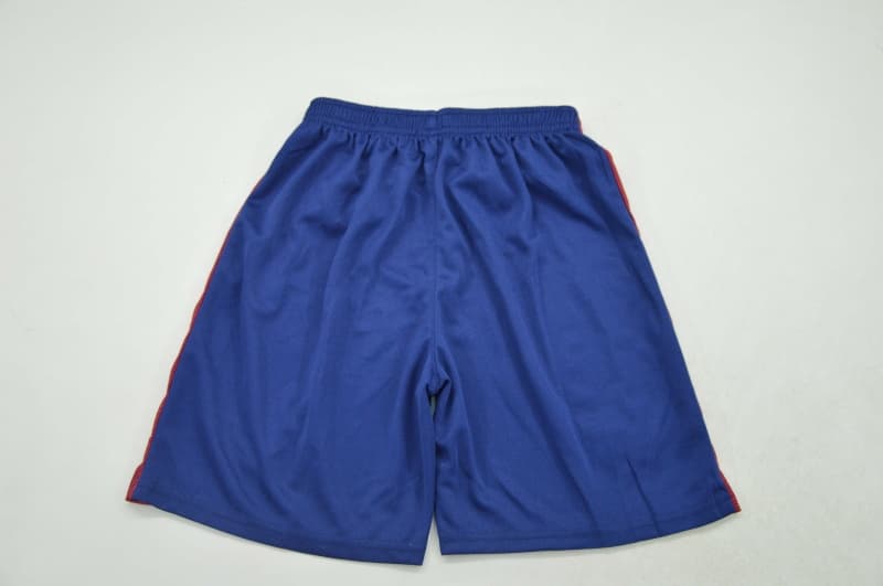 2014/15 Barcelona Home Long Sleeve Kids Soccer Jersey And Shorts