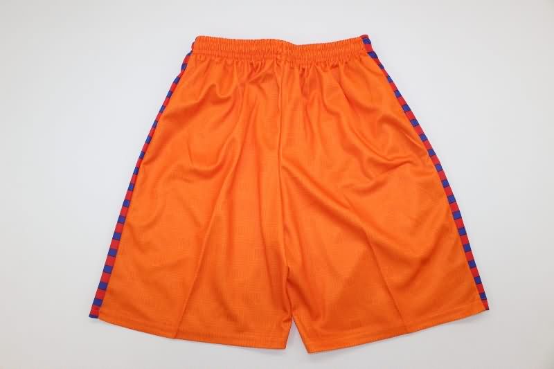 1991/92 Barcelona Away Kids Soccer Jersey And Shorts