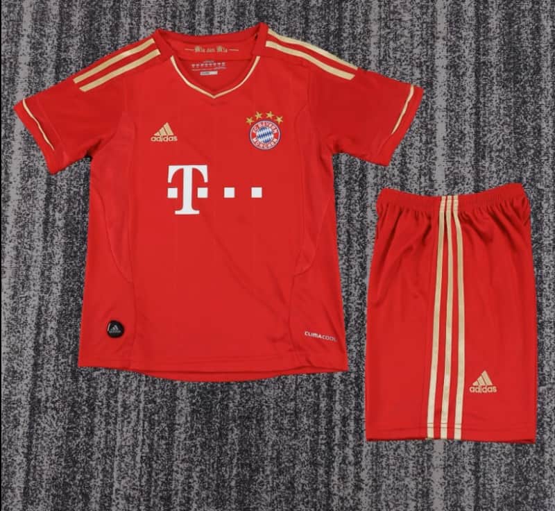 2012/13 Bayern Munich Home Kids Soccer Jersey And Shorts