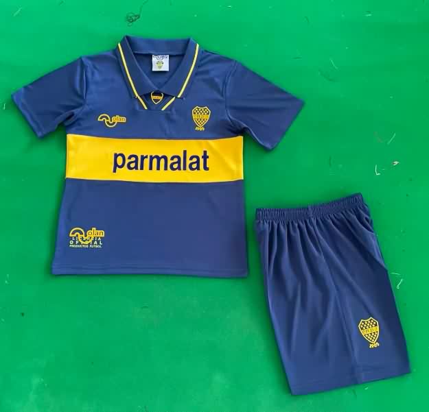1993/95 Boca Juniors Home Kids Soccer Jersey And Shorts 1993/95 Boca Juniors Home Kids Soccer Jersey And Shorts